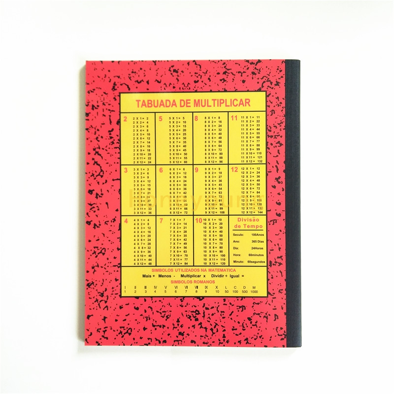 Custom Color Single Line Printing Compositiom Book for Angola CB-2
