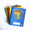 17X22cm Cheap Price Soft Cover Africa Map French Line Exercise Book FEB-2