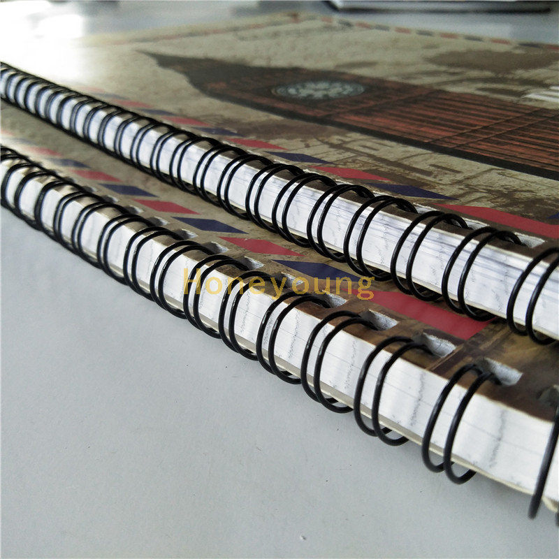 Cheap Price Soft Cover Custom Design Spiral Binding Notebook SN-1