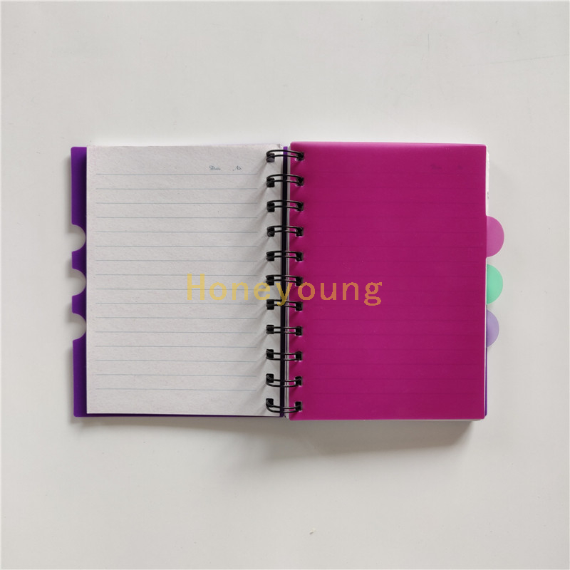 Custom Print Cover 8mm Single Line Ruled Professional Manufacturers for Spiral Notebook SN-31