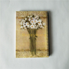 Different Sizes Flower Cover Hard Cover Double Spiral Notebook for High School Use SN-17